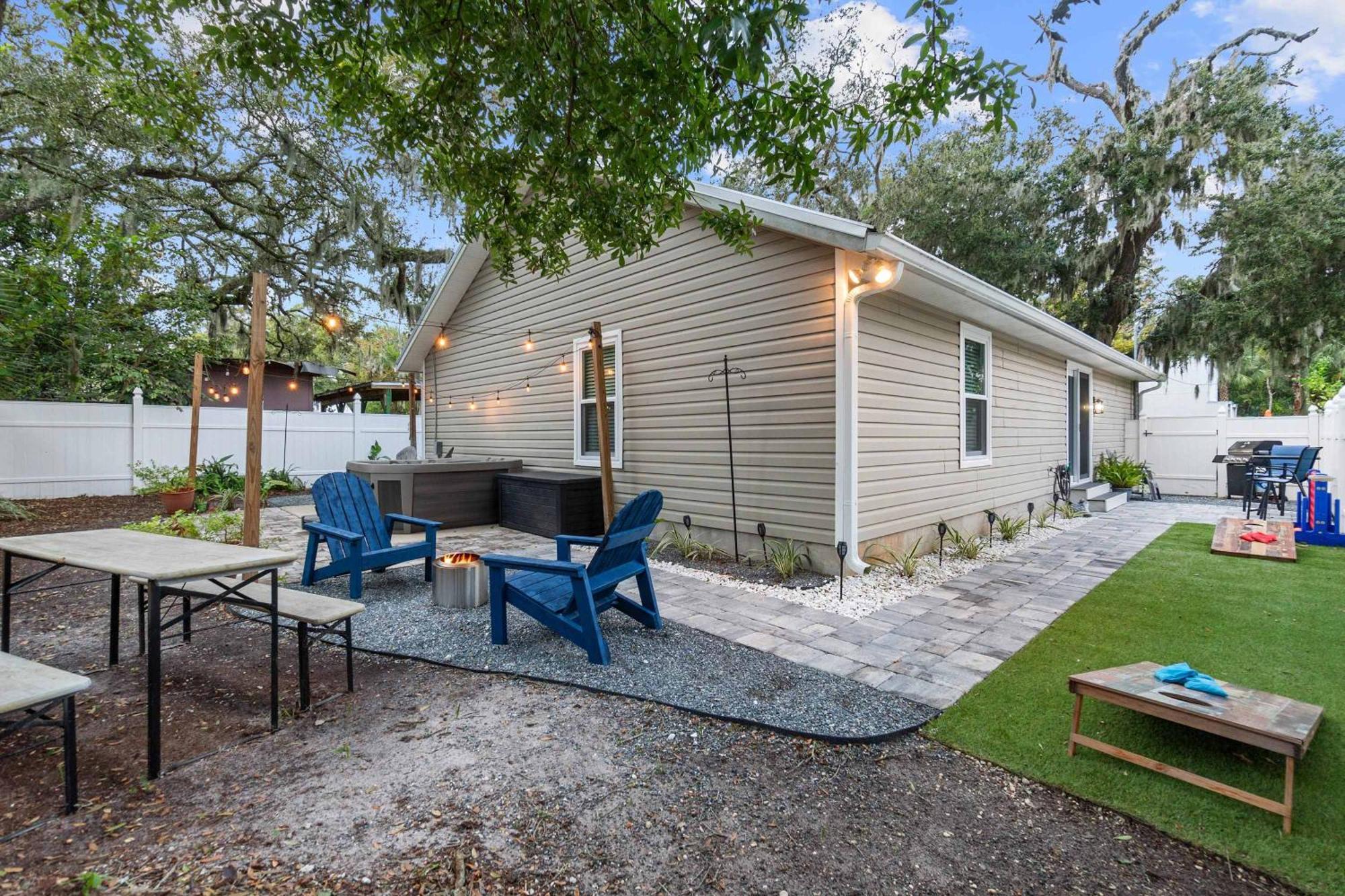Peaceful Pearl Retreat- 5 Minutes To Downtown, 10 Minutes To Beach St. Augustine Exteriör bild